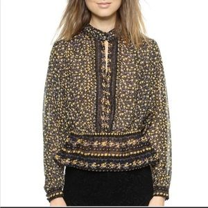 Free People If I Had You Blouse - size large